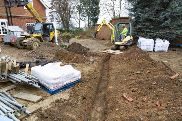 Drainage Ditch Digging in Bethlehem