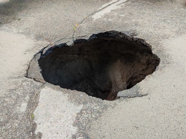 Sinkhole Repair in Bethlehem