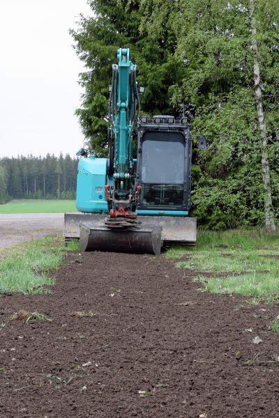 Backhoe Grading in Bethlehem