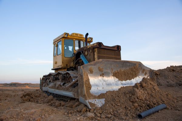 Bulldozer Land Grading in Bethlehem