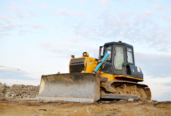 Bulldozer Land Excavation in Bethlehem