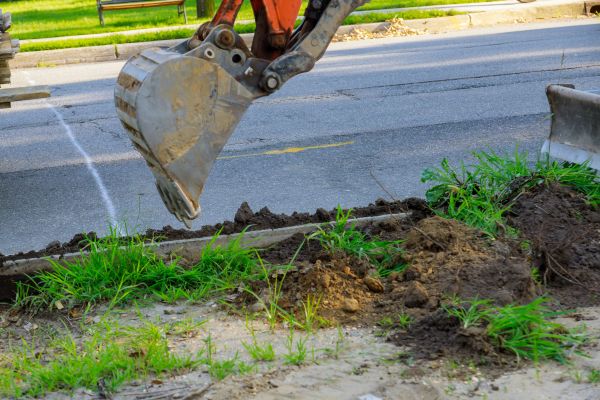 Cost of Sewer Line Trenching in Bethlehem
