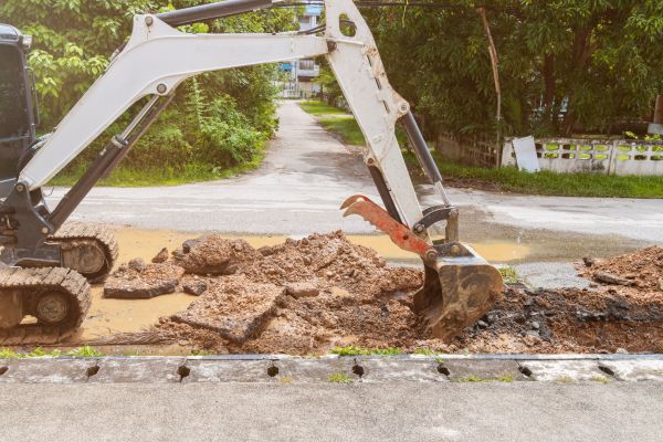 Cost of Water Line Excavation in Bethlehem