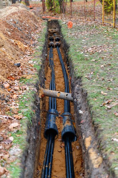 Electrical Line Excavation in Bethlehem